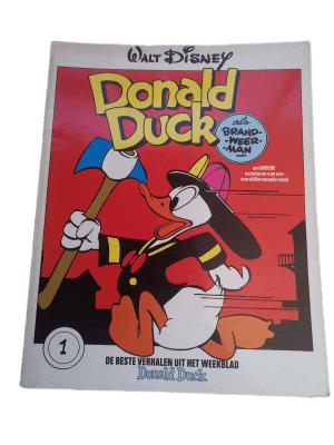 Donald Duck als brandweerman (1)