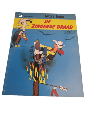 Lucky Luke - De zingende draad (16)