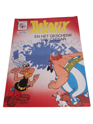 Asterix 21 - Asterix en het geschenk van Caesar - Dargaud nieuwe cover