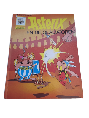 Asterix 04 - Asterix en de Gladiatoren - Dargaud nieuwe cover