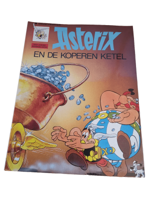 Asterix 13 - Asterix en de koperen ketel - Dargaud nieuwe cover