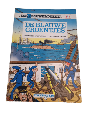 De Blauwbloezen 07 - De blauwe groentjes