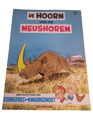 Robbedoes en Kwabbernoot 6 - De hoorn van de neushoren