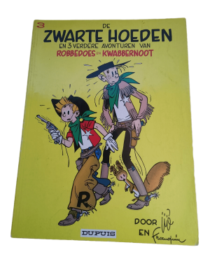 Robbedoes en Kwabbernoot 3 - De zwarte hoeden