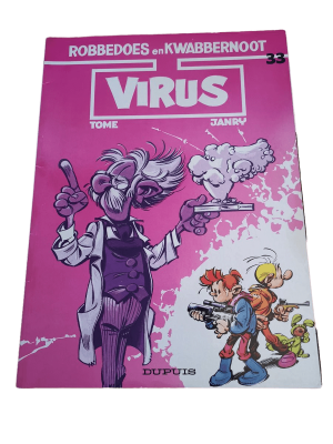 Robbedoes en Kwabbernoot 33 - Virus