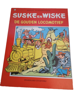 Suske en Wiske 162 - De gouden locomotief