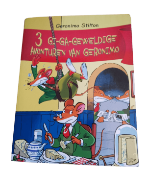 Geronimo Stilton - 3 Gi-Ga-Geweldige avonturen van Geronimo
