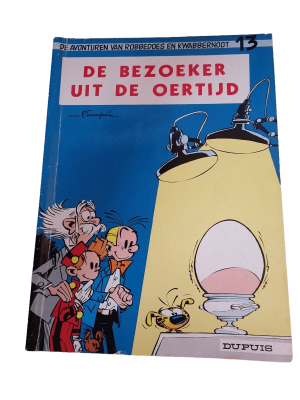 Robbedoes en Kwabbernoot 13 - De bezoekers uit de oertijd