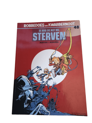 Robbedoes en Kwabbernoot 48 - De man die niet wil sterven