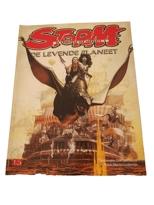 Storm 15 - De levende planeet - Cover