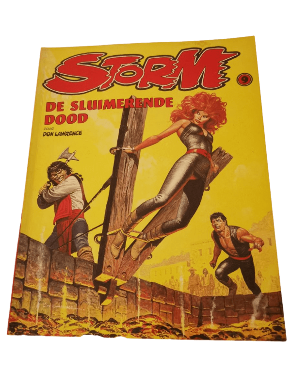 Storm 9 - De sluimerende dood - Cover