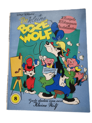 De kleine boze wolf 8 - Klungels, Klikspanen & Krulstaarten