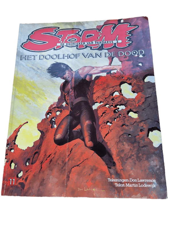 Storm 11 - Het doolhof van de dood - Cover