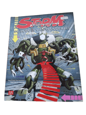 Storm 18 - De robots van Danderzei - Cover