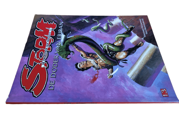 Storm 13 - De doder van Eriban - Rug