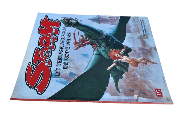 Storm 19 - De terugkeer van de Rode Prins - Rug