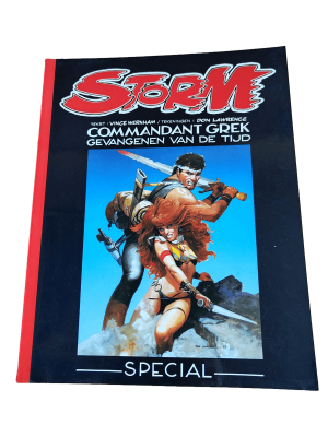 Storm 0 Special - Commandant Grek - Gevangenen van de Tijd - Cover