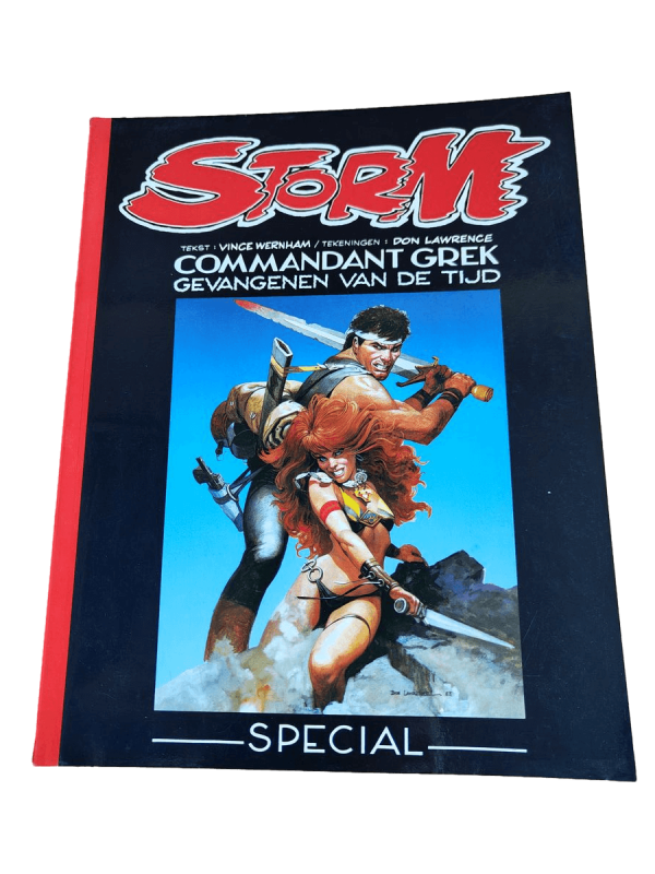 Storm 0 Special - Commandant Grek - Gevangenen van de Tijd - Cover