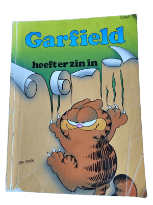 Garfield 01 - Garfield heeft er zin in