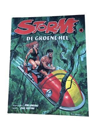 Storm 4 - De groene hel - Cover