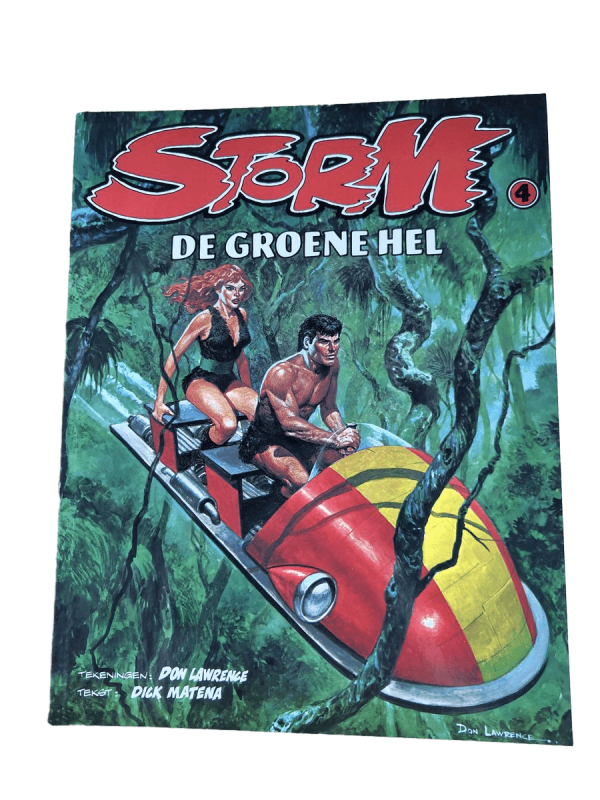 Storm 4 - De groene hel - Cover