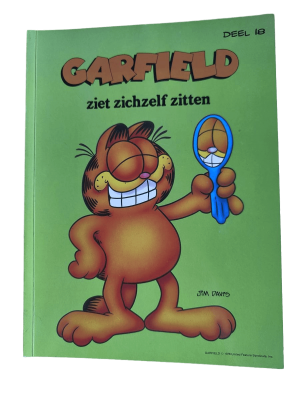 Garfield ziet zichzelf zitten (18)