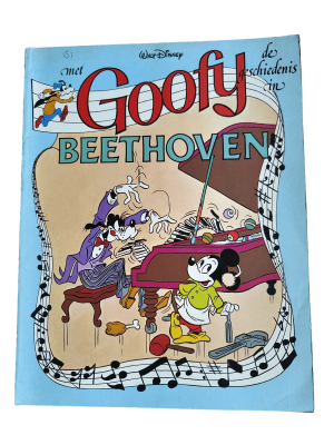 Met Goofy de geschiedenis in - Beethoven