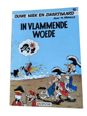 Ouwe Niek en Zwartbaard 18 - In vlammende woede