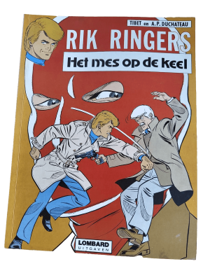 Rik Ringers 27 - Het mes op de keel