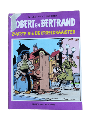 Robert en Bertrand 12 - Zwarte Mie de orgeldraaister