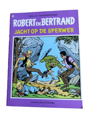 Robert en Bertrand 20 - Jacht op de Sperwer