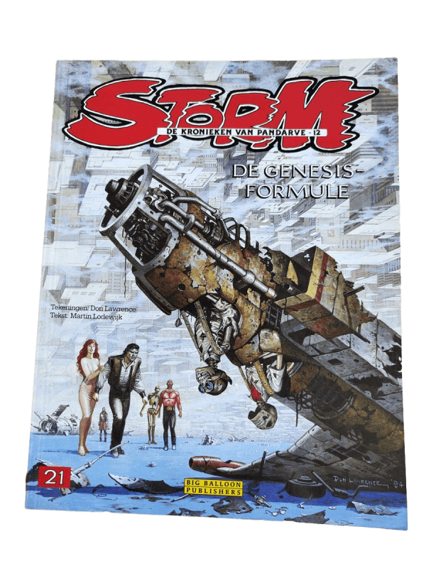 Storm 21 - De Genesis Formule - Cover