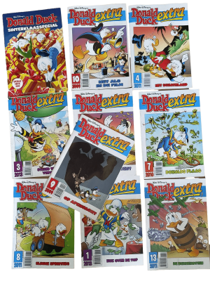 Donald Duck Extra bundel 10 stuks