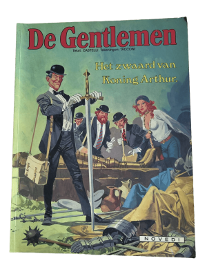 De Gentlemen 4 - Het zwaard van Koning Arthur
