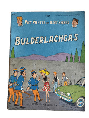Piet Pienter en Bert Bibber 23 - Bulderlachgas