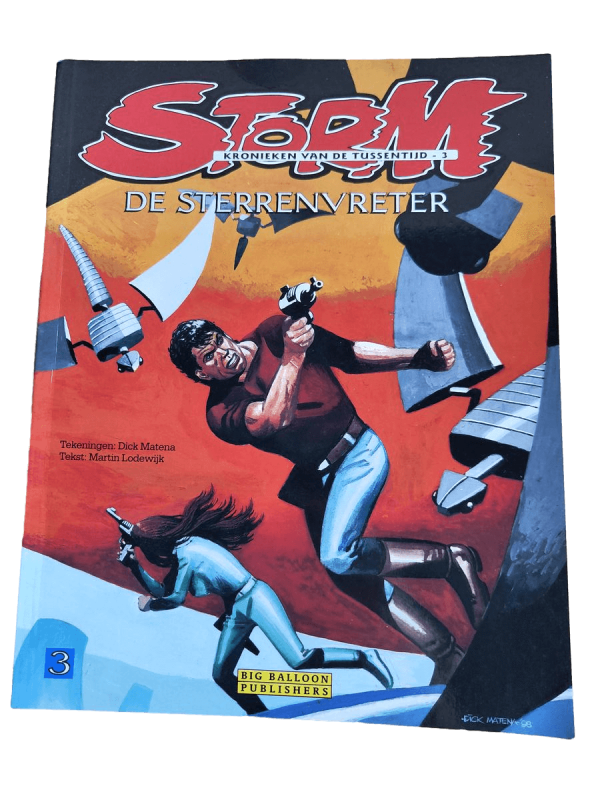 Storm - De Kronieken van de Tussentijd 3 - De Sterrenvreter - Cover