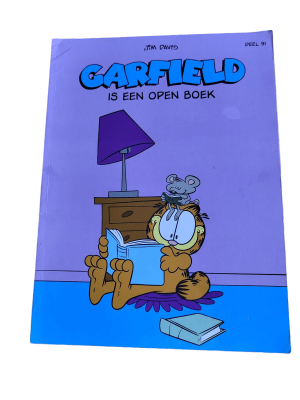 Garfield 91 - Garfield is een open boek