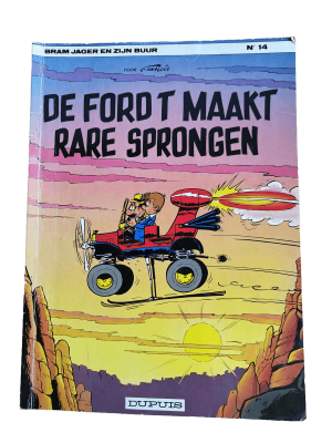 Bram Jager en zijn buur 14 - De Ford T maakt rare sprongen