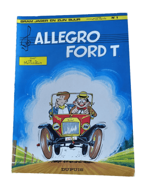 Bram Jager en zijn buur 1 - Allegro Ford T