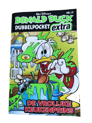 Donald Duck Dubbelpocket Extra 15 - De vrolijke keukenprins