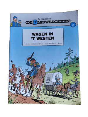 De populairste De Blauwbloezen 03 - Wagen in 't Westen