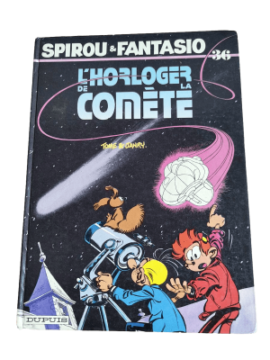Robbedoes Franse HC - L'horloger de la comète