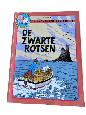 Kuifje - Dubbelalbum - De zwarte rotsen + De geheimzinnige ster