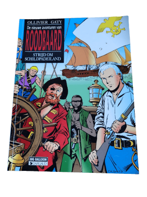 Roodbaard 28 - Strijd om Schildpadeiland