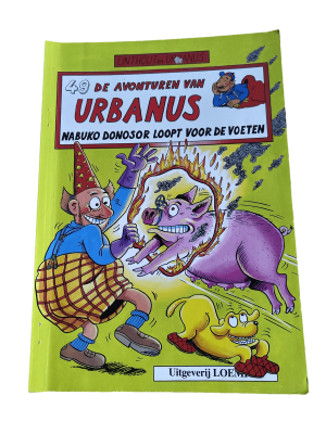 Urbanus 49 - Nabuko Donosor loopt voor de voeten