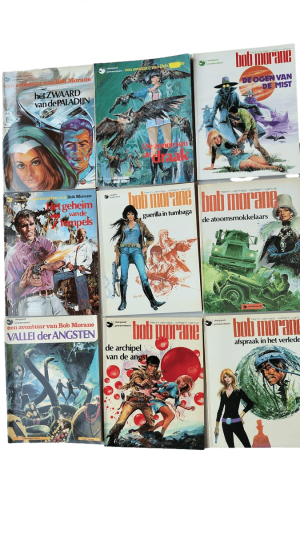 Zomerdeals - Bob Morane – 9-delige Dargaud-reeks